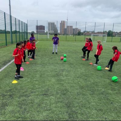 Year 3 & 4 Girls football festival - October